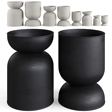 Hourglass Pot Collection by Ferm Living