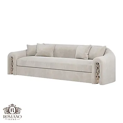 (ОМ) Диван Николь Light трехместный Romano Home
