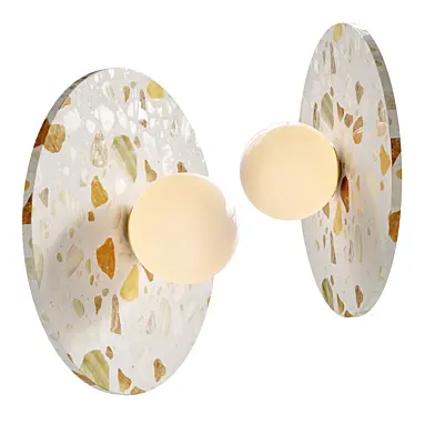 Side Sphere wall light Terrazzo Lunas