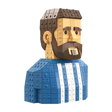 Leo Messi Lego