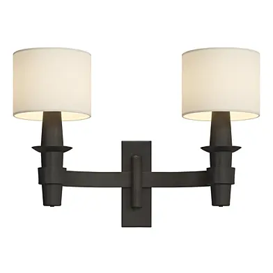 Iron Sconce Marc Du Plantier Style