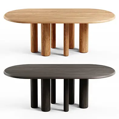 Kave Home - Mailen, oval table