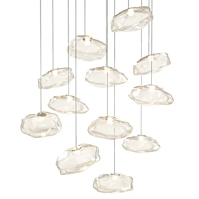 Bocci 73 random glass pendant light