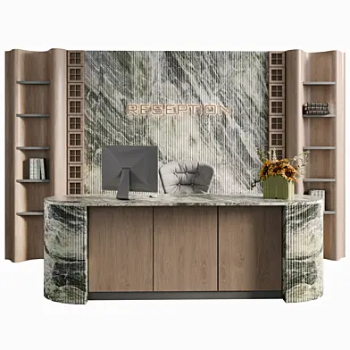Office furniture - workplace set04