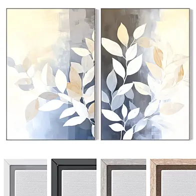 Set of large wall paintings 3570