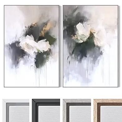 Set of large wall paintings 3575