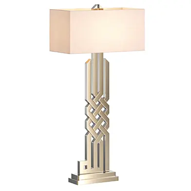 Allah table lamp Brass