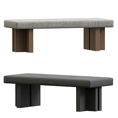 Custom made Gueridon Bench