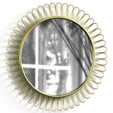 50s sunbrust mirror