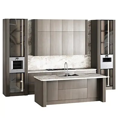 Modern kitchen with island 09