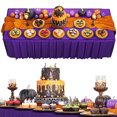 Halloween Buffet Table