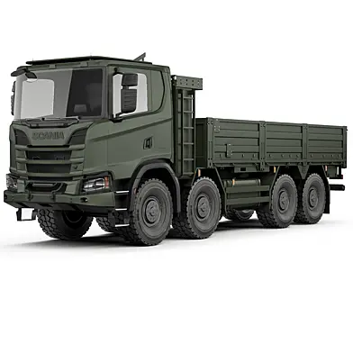 Scania XT R500 8x8 flatbed body 2022