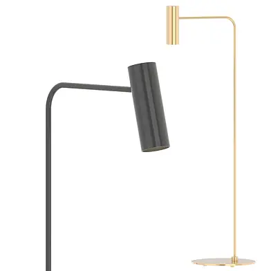 Heron floor bronze by CTO Lighting