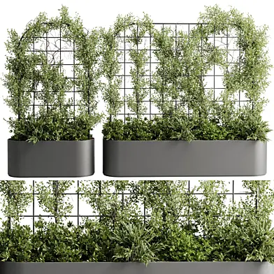Vertical Garden Partiton - Ivy on Fence 125