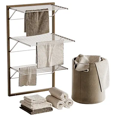 Wall dryer Arredamenti Itali Towel Basket
