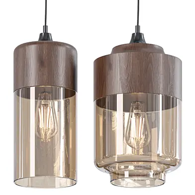 Wood Style Pendant Light