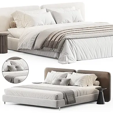Tatlin Bed by Minotti