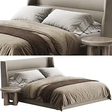 Poliform Chloe Fabric Bed