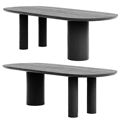 Seb Oval Dining Table globewest