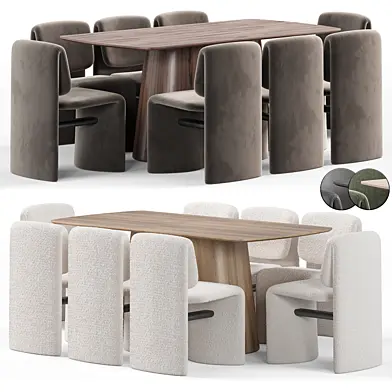 Avant-Garde Chair and Mount Table