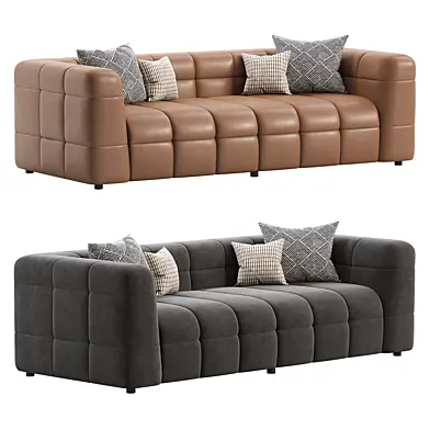 Cream Boucle 3 Seater Cloud Sofa