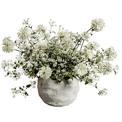 plants bouquet vase 93