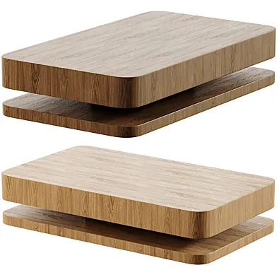 Walnut Wooden Coffee Table