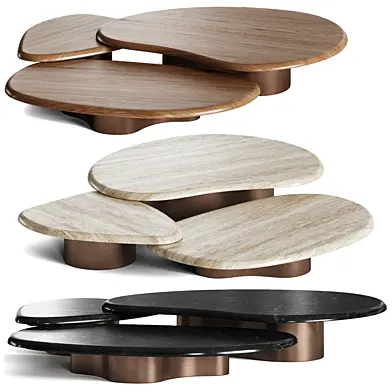 Minotti Bezier Coffee table sets