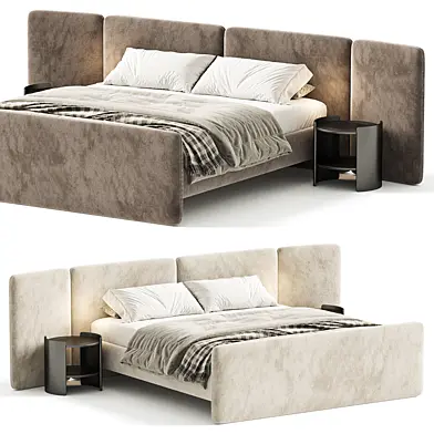 Oslo Bed by Lazzoni