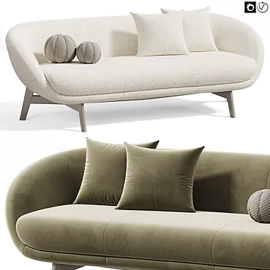Russell Sofa 01 By Minotti