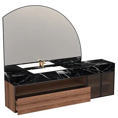 Bathroom Vanity with Sink 02
