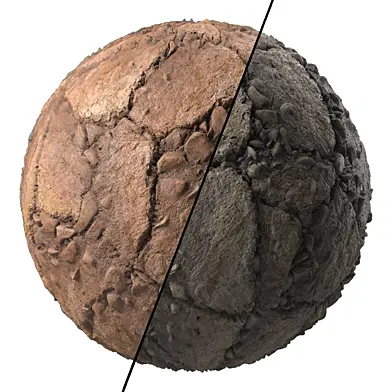 Rock Cliff Materials 11- PBR | 4K | Seamless