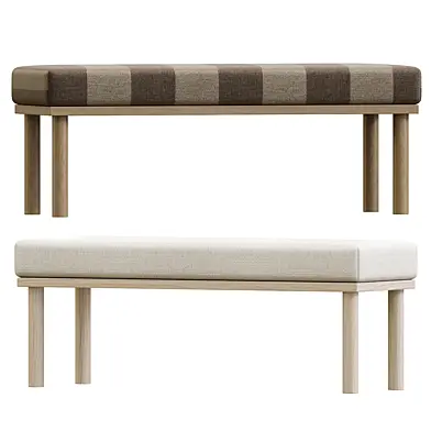 Scandi Upholstered Bench