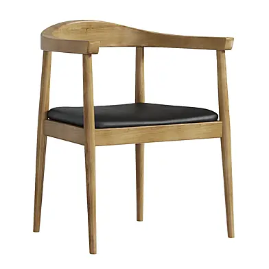 Modern Curved Back Dining Chair