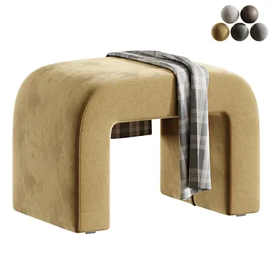 Пуф Ринт Bucle Yellow | Divan.ru