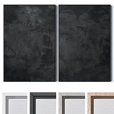 Set of large wall paintings 3576