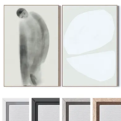 Set of large wall paintings 3577