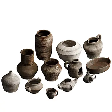 Collection of Ancient Russian tableware