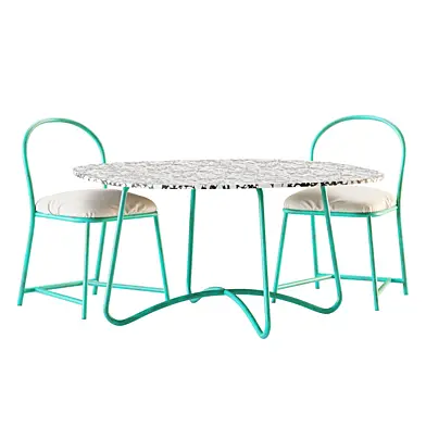 Сет Rimini Outdoor Table and Mati Outdoor Chair