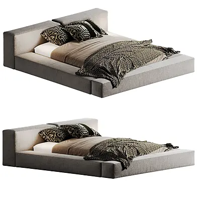 Carlin Platform Bed  By  Wallsnation