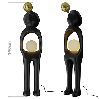Voreli Resin Floor Lamp