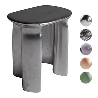 New Wave Side tables by Lukas Cober