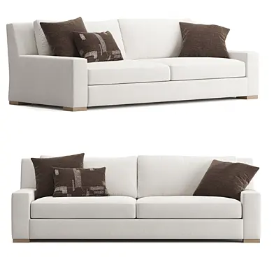 RH Parisian Track Arm Sofa 96