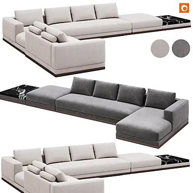 Saphir Modular  Combination modular Sofa By Capitalcollection03