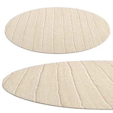 Etra Wool Rug Natural round