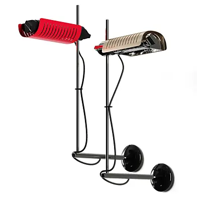 Oluce Colombo 761 Adjustable Wall Lamp