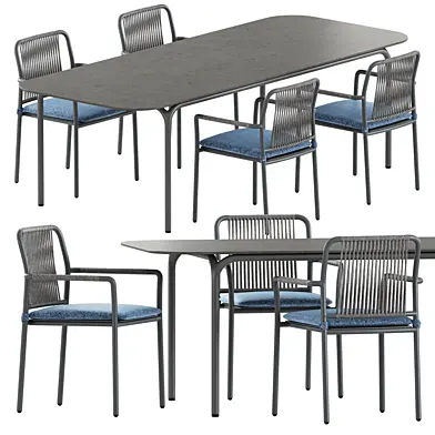 Air chairs and Capa table by Gandiablasco