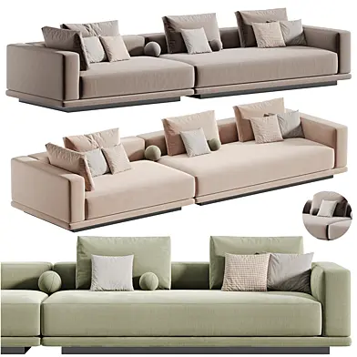 Horizonte 02 Sofa By Minotti