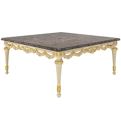 Art 14853 Square coffee table by Modenese Gastone Interiors