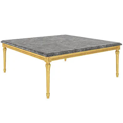 Art 14636 Square coffee table by Modenese Gastone Interiors